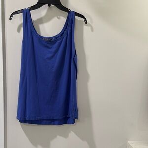 Elegant Royal Blue Women's Tank Top